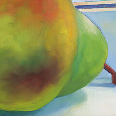 Katie Trinkle Legge Oil on Canvas “4 Pears”