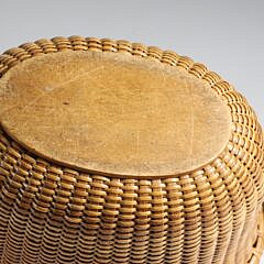 Nantucket Friendship Basket with Ebony Lid