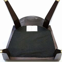 Set of 8 Berman & Rossetti “Foal” Mahogany Dining Chairs