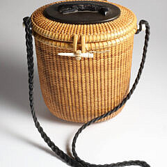 G.L. Brown Nantucket Shoulder Bag Friendship Basket