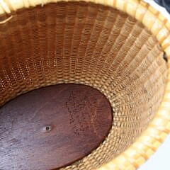 G.L. Brown Nantucket Shoulder Bag Friendship Basket