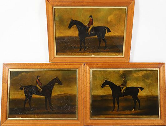 Group of Three House Prints of "Water, Hyflyer and Hambletonian"