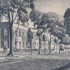 Ruth Haviland Sutton Limited Etching “Main Street Nantucket”