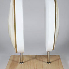 Pair of Mounted Abalone Shells