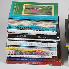 Collection of Approximately 50 Nantucket, New England, and Cook Books