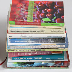 Collection of Approximately 50 Nantucket, New England, and Cook Books