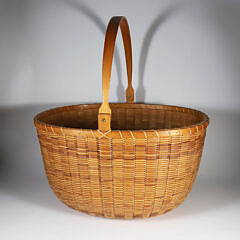 Arthur Martin Large Swing Handle Nantucket Style Basket