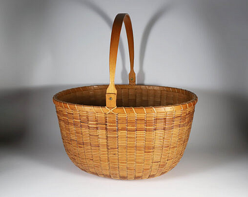 Arthur Martin Large Swing Handle Nantucket Style Basket