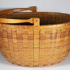 Arthur Martin Large Swing Handle Nantucket Style Basket