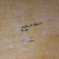 Arthur Martin Large Swing Handle Nantucket Style Basket