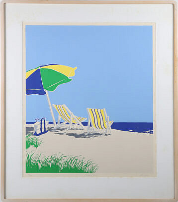 Eric Holch Limited Edition Silkscreen "Summer Canvas", Edition 207/300