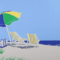 Eric Holch Limited Edition Silkscreen “Summer Canvas”, Edition #207/300