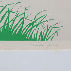 Eric Holch Limited Edition Silkscreen “Summer Canvas”, Edition #207/300