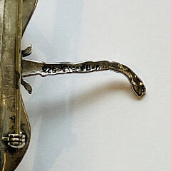 Vintage Mexico Sterling Silver Dragonfly Pin