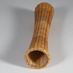 R.S. Sylvia Nantucket Basket Bud Vase, circa 1997