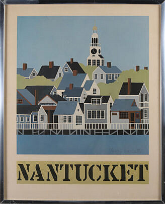 Maggie Meredith Poster, "Nantucket"