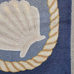 Claire Murray “Lighthouses and Ships” Hooked Rug