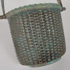 Vintage Cast Bronze Nantucket Basket Door Knocker