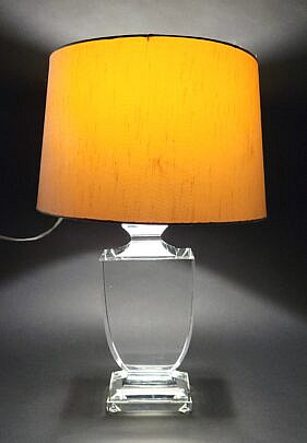 1638-1865 Crystal Vase Lamp A