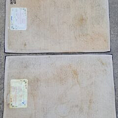 Vintage Brant Point and Sankaty Head Nantucket Lighthouse Hooked Rugs