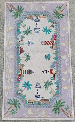 1648-1865 Carolina Lighthouses Rug A