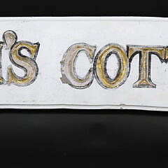 1660-1865 Cottage Sign A