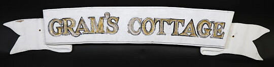 1660-1865 Cottage Sign A