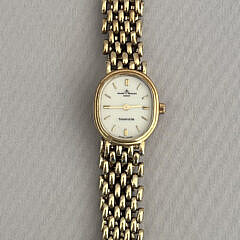 Baume & Mercier Geneve Lady’s Gold Wristwatch Retailed by Tiffany & Co.