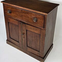 Antique English Regency Mahogany Cabinet, 19th Century