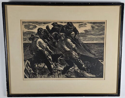 1673-1865 Fishermen Etching A