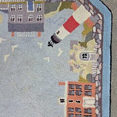 Claire Murray “Historic Nantucket” Hooked Rug
