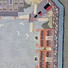 Claire Murray “Historic Nantucket” Hooked Rug