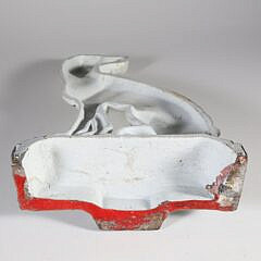 Hand Painted Dalmatian Cast Iron Doorstop