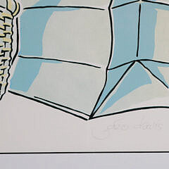 George Davis Silk Screen “Bag Ladies”