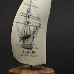 Fine Contemporary Scrimshaw Whale