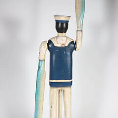 Contemporary Sailor Whirligig