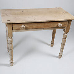 Vintage Pine One Drawer Console Table