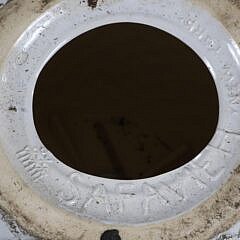 Pair of Safavieh White Porcelain Garden Stools