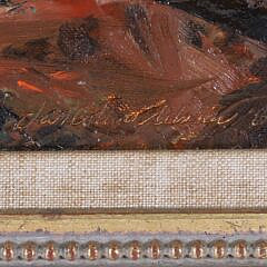 Jan Collins Selman Oil on Canvas “Rocky Shoreline”