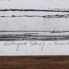 Earl Horter Engraving Of Old Nantucket Antiques Store “Ye Olde Curiosity Shop”