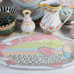 Mackenzie Childs Ceramic Partial Dinner Service