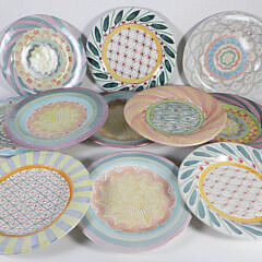 Mackenzie Childs Ceramic Partial Dinner Service