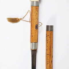 Mariner’s Ball Grip Walking Stick, 19th Century