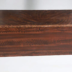 Grain Decorated Blanket Chest, 19th Century