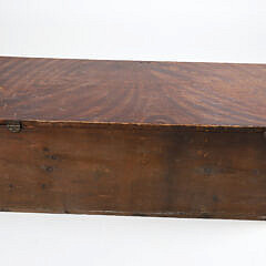 Grain Paint Decorated Blanket Chest, 19th Century