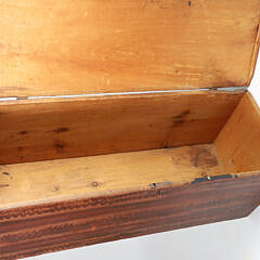 Grain Paint Decorated Blanket Chest, 19th Century