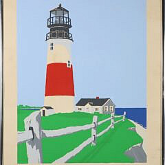 Eric Holch Silk Screen "Sankaty Head Light" Printers Proof
