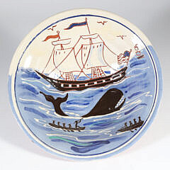 Sandy D. Ceramic Whale Bowl 