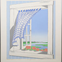 Eric Holch Limited Edition Silk Screen "Morning Breeze"