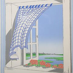 Eric Holch Limited Edition Silk Screen “Morning Breeze”